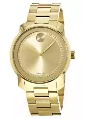 Movado Bold 3600258 Men's Quartz Gold Tone Watch - Retail Price $795 • $274.99