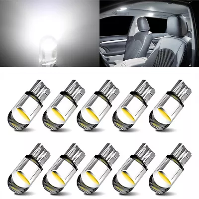 10X 021 For XSTORM WHITE T10 194 168 W5W COB BRIGHT LED WATERPROOF LIGHT BULB • $5.12