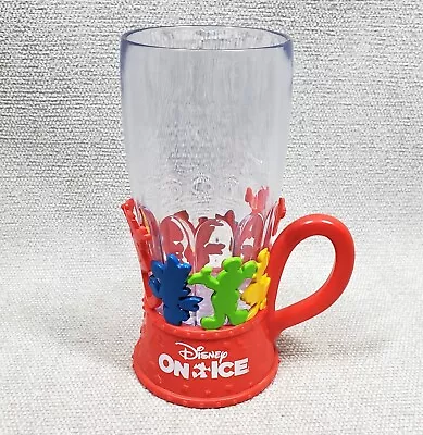 DISNEY ON ICE Flashing Light Up Plastic Drinking Mug Cup WORKS! VGC • $6.88