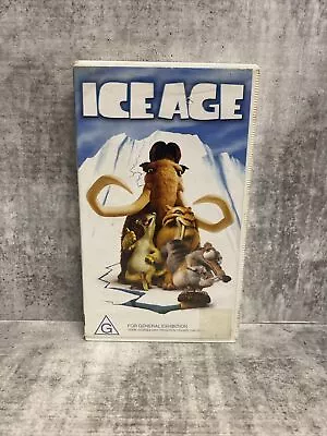 Ice Age VHS Movie Video Cassette Tape • $19.90