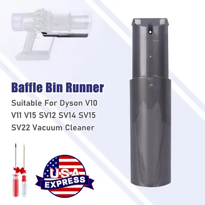 Big Dust Bin Runner Baffle Replacement Parts For Dyson V10 V11 Vacuum Cleaner • $9.99