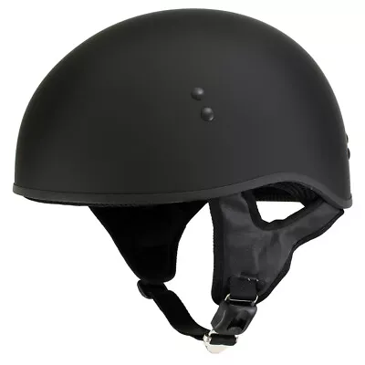 Hot Leathers Advanced Motorcycle DOT Skull Cap Classic Half Helmets For Men And • $79.99