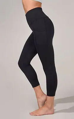 NEW 90 Degree By Reflex Interlink High Waist Pocket Capri Leggings Yoga Pants • $19.99