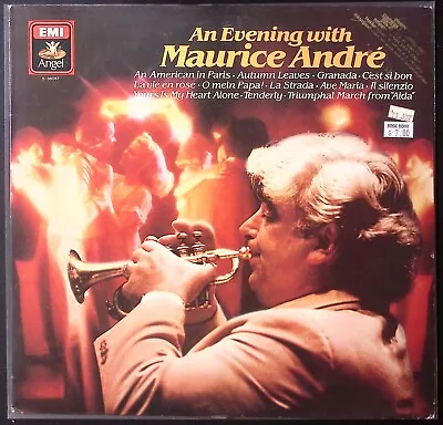 Maurice Andre An Evening With Maurice Andre Emi Angel Exc Vinyl Lp 173-48 • $13.53