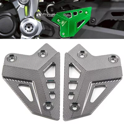 Motorcycle Footrest Rear Heel Plates Guard Protector For KAWASAKI Z900 17-23 New • $26.12