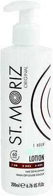 St Moriz Self Tanning 1 Hour Fast Tan LOTION Fake Tan Medium / Dark 200ml • £5.99