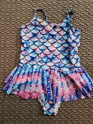 Girls Size 6/7 Mermaid One Piece Swimsuit • $10