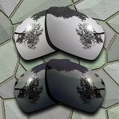 US Silver&Grey Black Polarized Lenses Replacement For-Oakley Dispatch 1 • $14.99