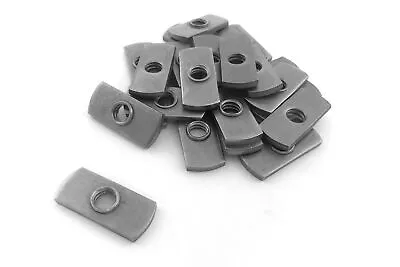 TTW05928 1/4-20 Centered Hole Sliding T-Nuts For T Track Extrusions 25 Pack • $22.37