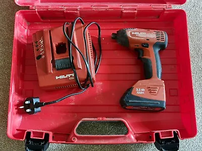 £145 • Buy Hilti SID 121-A Cordless Impact Driver Tool With Battery + Charger And A Case