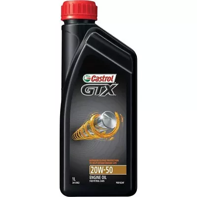 Castrol GTX 20W-50 Engine Oil 1L - 3413902 • $21