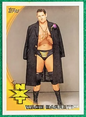Wade Barrett - 2010 Topps WWE #67 - WWE Wrestling Card • $1.25