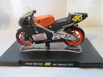 Valentino Rossi Honda Nsr 500 #46 Test Valencia  2000  1-18 Scale Model • £9.99