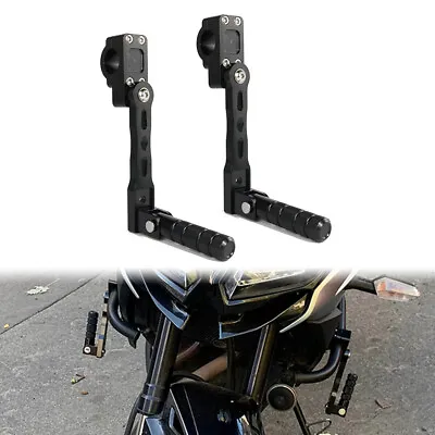 Fit For Suzuki VSTROM 1000 2002-2010 2014-2019 Adjustable Highway Pegs Mount Kit • $79.92