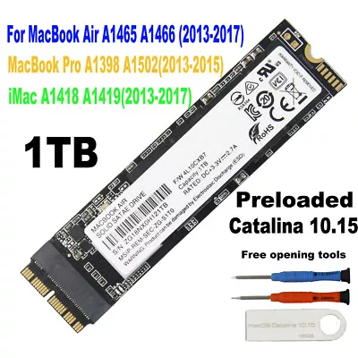 11  &13  MacBook Air A1465 A1466 1TB PCIe Solid State Drives SSD 2013 2014 2015 • $86.90