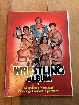 WRESTLING ALBUM MAGNIFICENT Portraits (50+) Wrestling Greatest Superstars • $30