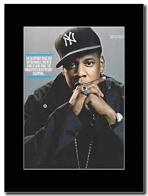Jay-Z - Hip-Hop Crossover King - Matted Mounted Magazine Artwork • £16.99