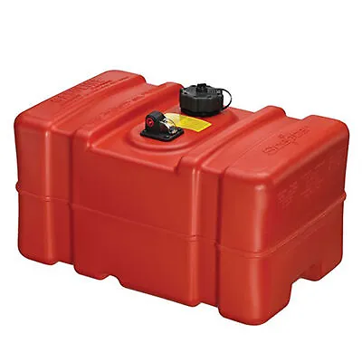 Scepter Eco Friendly OEM Tall Profile 12 Gallon Portable Marine Fuel Tank Red • $101.99