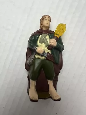 Vintage Lord Of The Rings Burger King PIPPIN Action Figure Toy 2001 Retired LOTR • £7.72