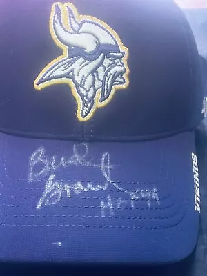 Bud Grant Autograph Vikings Hat HOF94 • $55