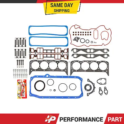 Full Gasket Set Head Bolts For 96-00 Cadillac GMC Chevrolet 5.7L OHV VORTEC • $90.99