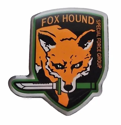 Metal Gear Solid Series Orange Fox Hound Special Force Group Pin • $5.99