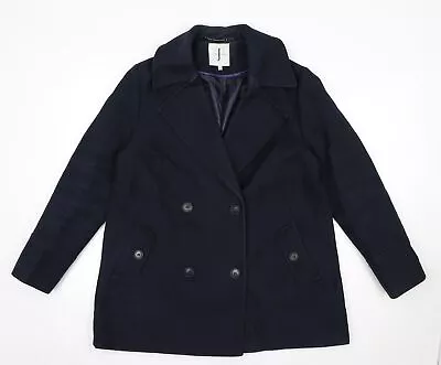 Jasper Conran Womens Blue Jacket Size 14 Button • £12