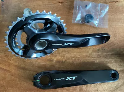 NEW In Box: Shimano Deore XT FC-M8000 2x11 Crankset 175mm (NOS New Old Stock) • $140