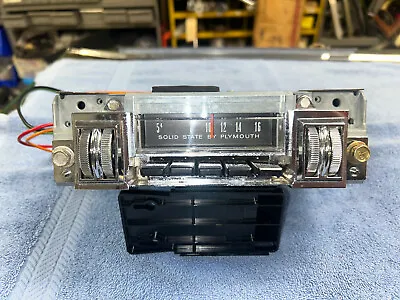 1968 1969 Plymouth GTX Satellite Road Runner Original AM Radio 68 69 • $349.99