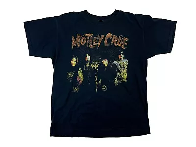 Motley Crue Route Of All Evil 2006 Concert Tour T-shirt Size Large L Vintage • $39.31