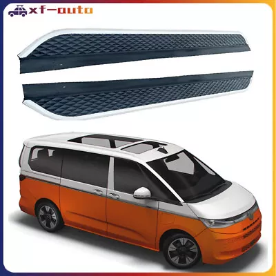 Side Steps Running Boards Fits For VW MULTIVAN 2017-2023 Nerf Bar Pedals • $363.98