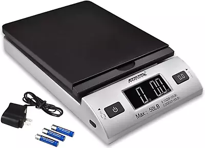 All-In-1 Series W-8250-50Bs A-Pt 50 Digital Shipping Postal Scale With Ac Adapte • $27.59