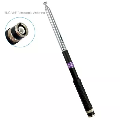 Radio Scanner Antenna 136-174MHz Telescopic BNC Male Antenna Handheld Radio • $8.21