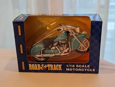 Maisto Road And Track 1/18 Scale Indian Motorcycle New In Package • $15