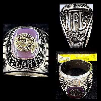 Super Bowl XXVIII 28 NFL Championship Ring Atlanta Georgia Dome 2  Metal Cowboys • $32.29