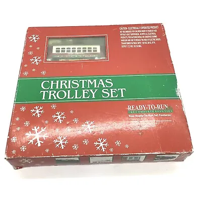 Mth Rail King Ready To Run Christmas Trolley 30-4172-1 NO POWER SUPPLY • $125