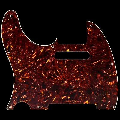 Vintage Tortoise Pickguard For LEFT HANDED Lefty Fender USA/MIM Telecaster Tele • $16.99