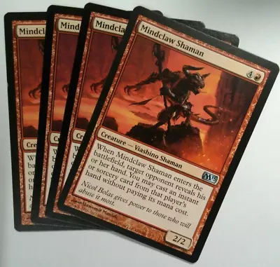 Mtg - Mindslave Shaman X4 • $1.59