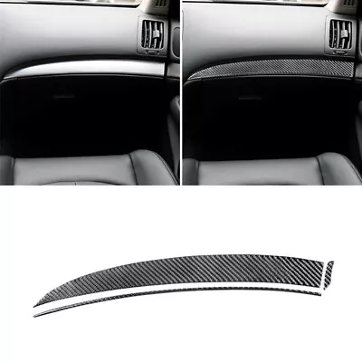 3x For Infiniti G37 Sedan 2010-2013 Carbon Fiber Passenger Dashboard Cover Trim • $13.71