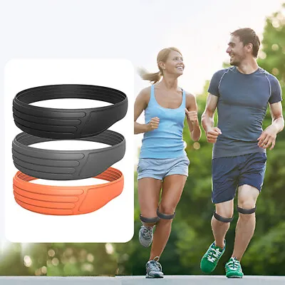 Silicone Patella Tendon Knee Straps Soft Knee Sports Support Band Portable Kn GS • $8.20