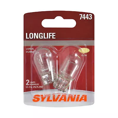 SYLVANIA - 7443 Long Life Miniature - Bulb (Contains 2 Bulbs) • $5.75