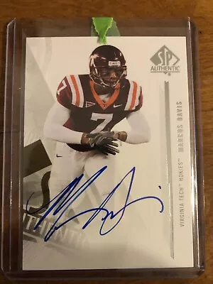 2013 Upper Deck SP Authentic Marcus Davis On Card Rookie Auto!! • $2.99