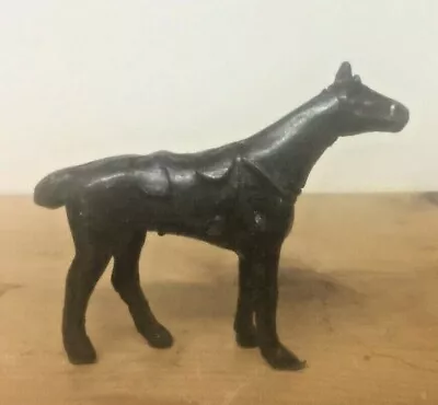 $8 • Buy Vintage HEAVY SOLID Metal Horse Cast Carnival Prize Copper Tone 3  X3.5 
