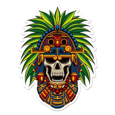 Incan Mayan Death Mask Vinyl Decal Sticker - Ebn8176 • $5.07