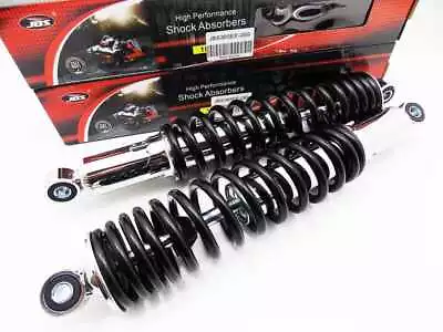 HONDA MR175 ELSINORE 365mm JBS BLACK/CHROME REAR SHOCK ABSORBERS EYE TO EYE • $133.46