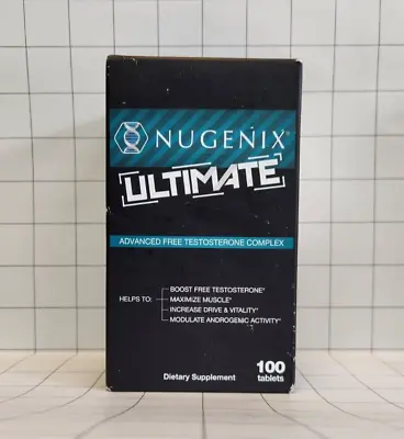 Nugenix Ultimate Dietary Supplement 100 Tablets  EXP 01/25 & UP • $28.99