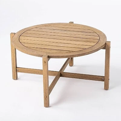 $93.99 • Buy Bluffdale Wood Patio Coffee Table - Threshold Designed With Studio McGee