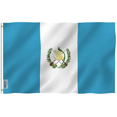 $6.99 • Buy Anley 3x5 Foot Guatemala Flag - Guatemalan Country Flags House Banner Polyester