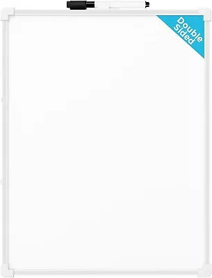 MaxGear Double-Sided Small Dry Erase Board 14 X11  Mini Hanging Whiteboard Dry • $10.49