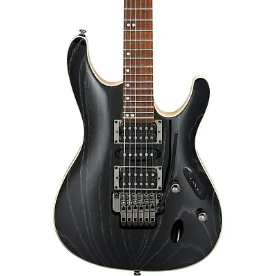 Ibanez S570AH Electric Guitar Silver Wave Black • $599.99